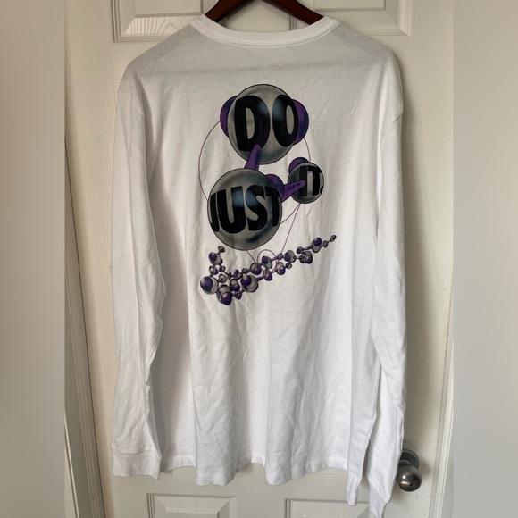 NEW Mens Nike 100% Cotton Long Sleeve T Shirt XXL - Picture 5 of 7